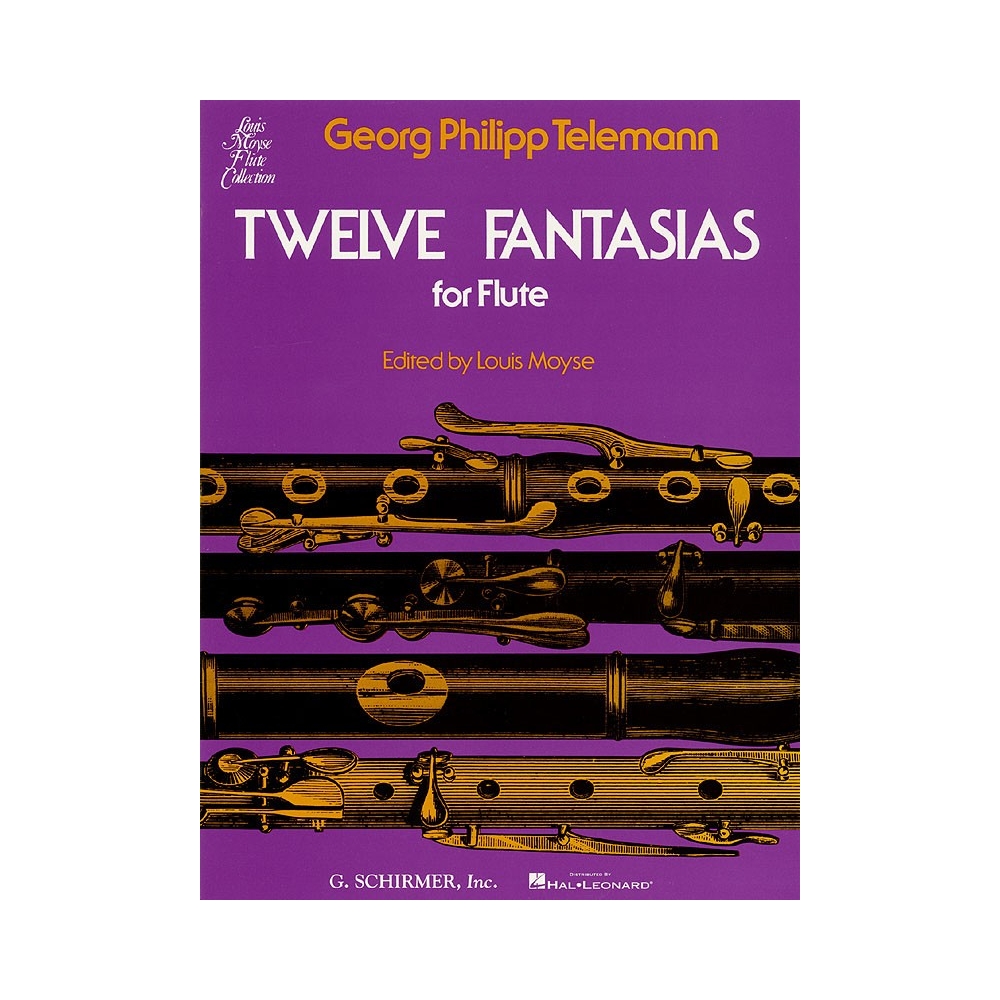 Georg Philipp Telemann: Twelve Fantasies For Solo Flute