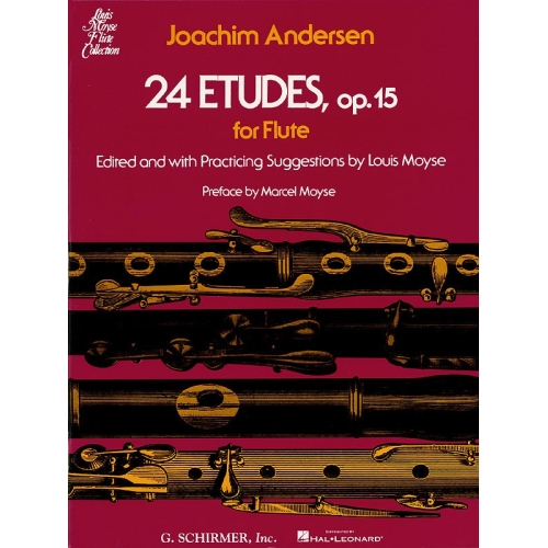 Andersen, Joachim - 24 Etudes, Op. 15