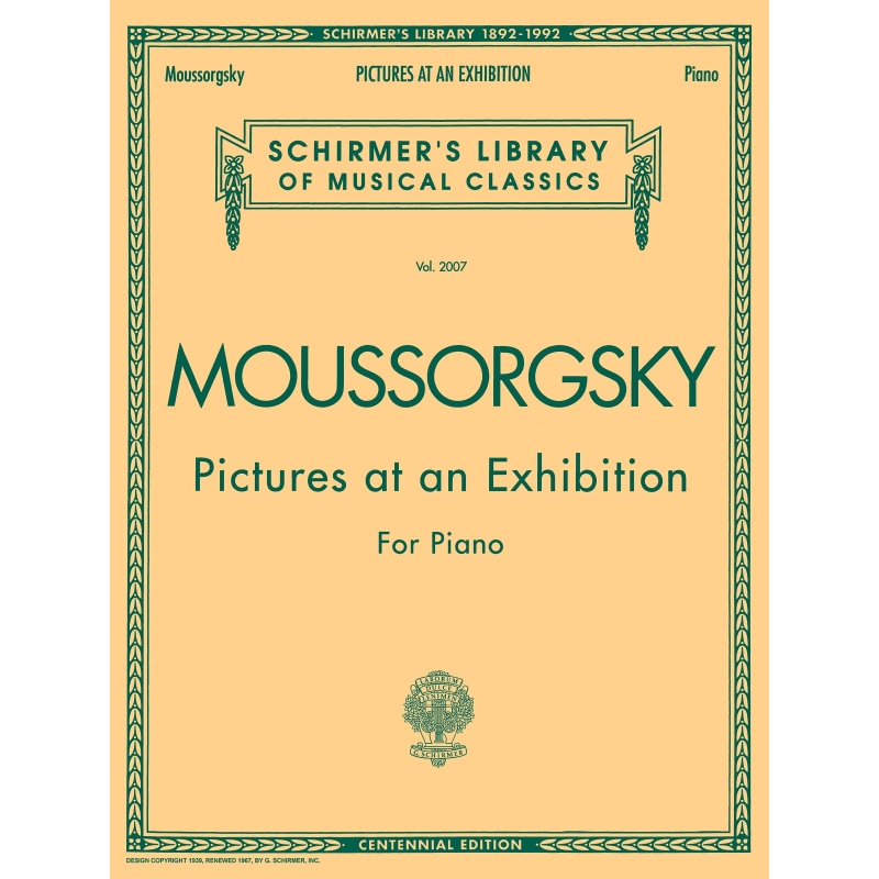 Mussorgsky, Modest - Pictures at an Exhibition (1874)