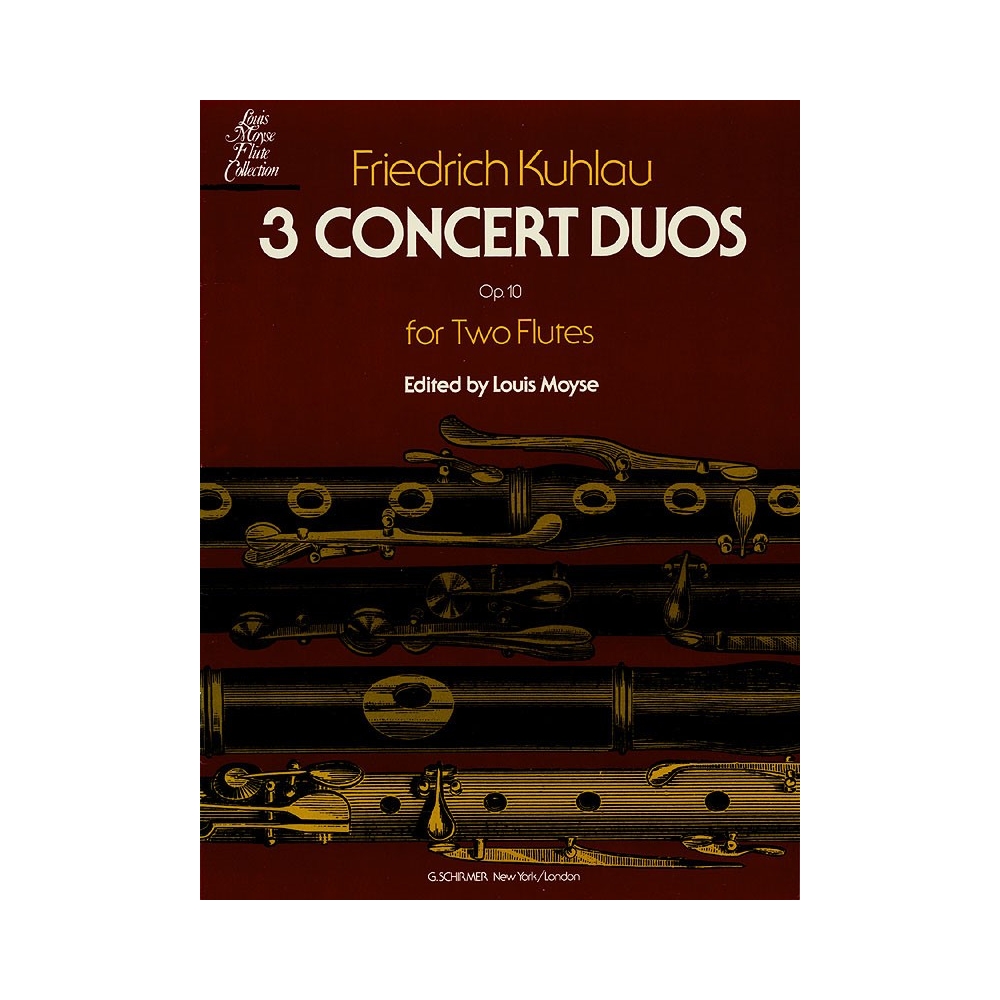 Kuhlau, Friedrich - 3 Concert Duos, Op. 10b