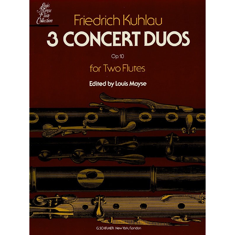 Kuhlau, Friedrich - 3 Concert Duos, Op. 10b
