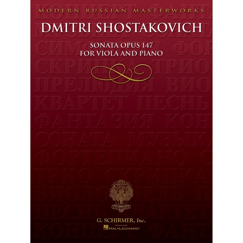 Shostakovich, Dimitri - Sonata, Op. 147