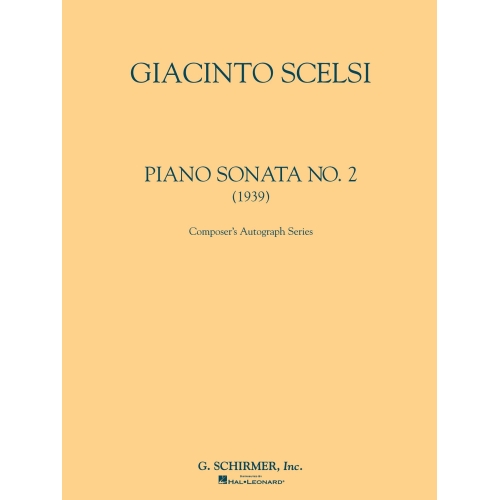 Scelsi, Giacinto - Sonata...