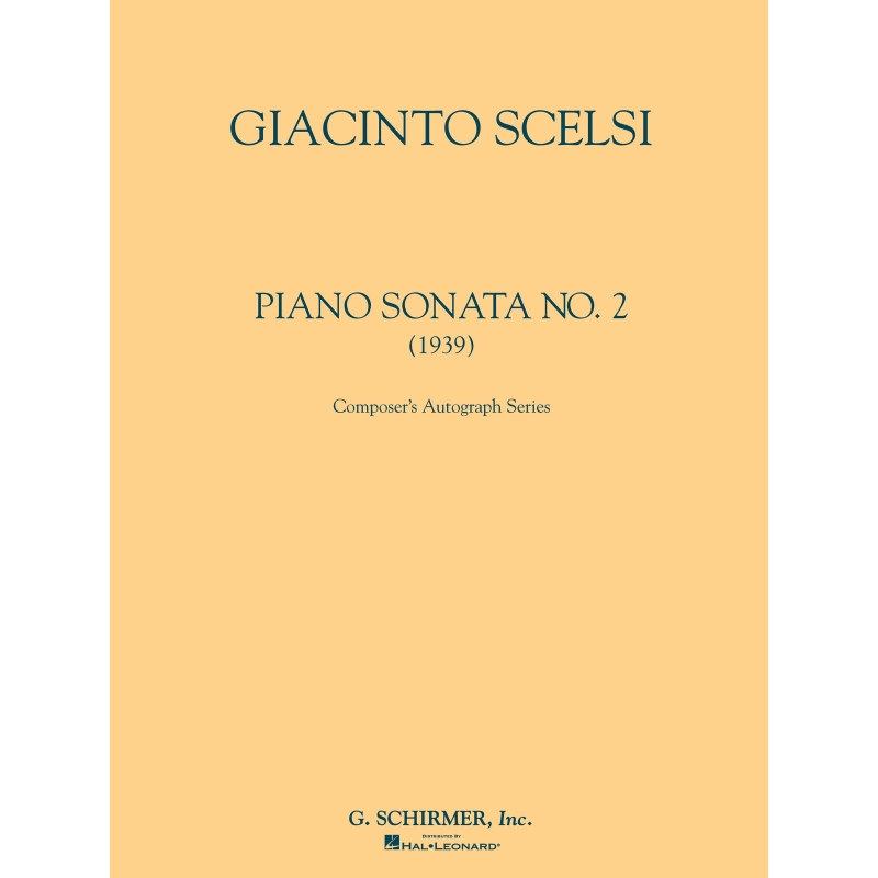 Scelsi, Giacinto - Sonata No. 2 (1939)