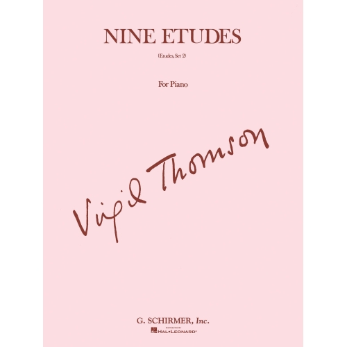 Thomson, Virgil - 9 Etudes...