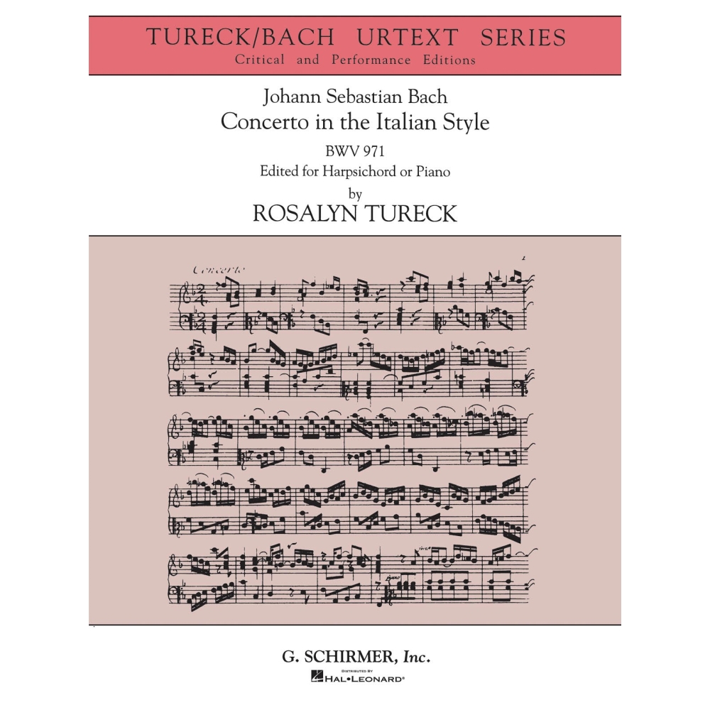 Bach, J.S - Concerto In The Italian Style