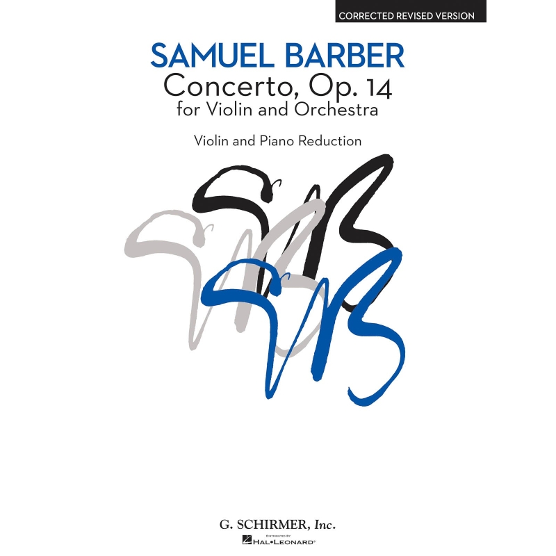 Barber, Samuel - Concerto Op. 14 For Violin And Orchestra