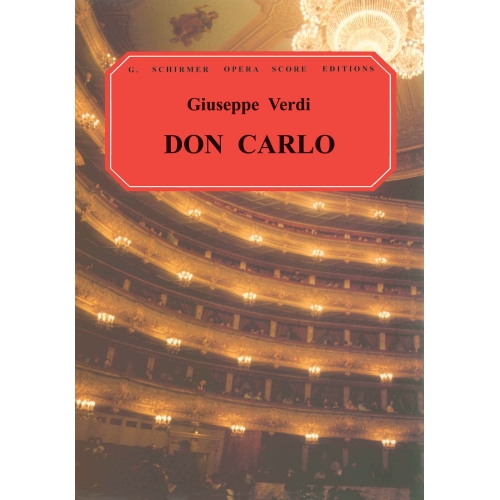 Verdi, Giuseppe - Don Carlo (Vocal Score)