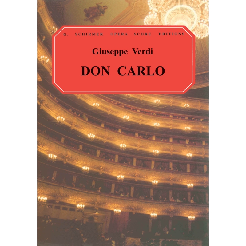 Verdi, Giuseppe - Don Carlo (Vocal Score)