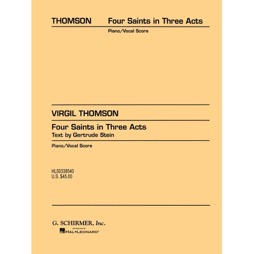 Thomson, Virgil - Four...