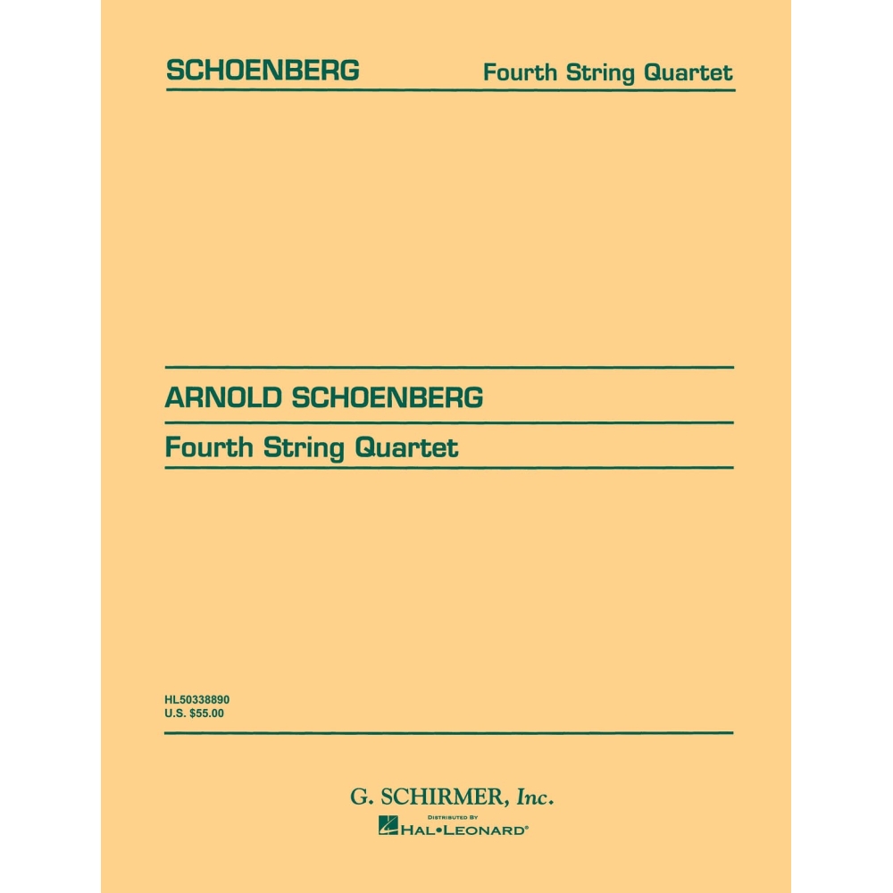 Schönberg, Arnold - String Quartet No. 4, Op. 37