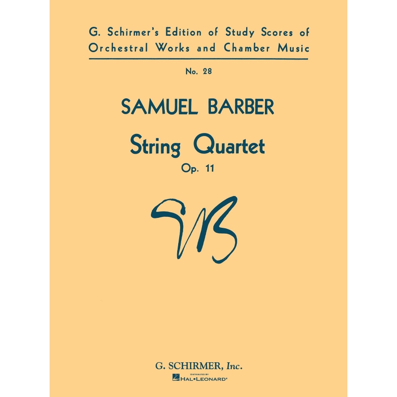 Barber, Samuel - String Quartet, Op. 11
