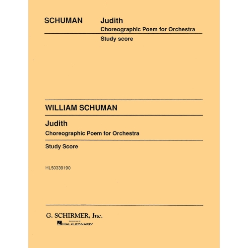 Schuman, William - Judith