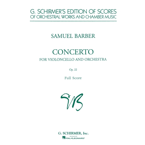 Barber, Samuel - Cello Concerto, Op. 22