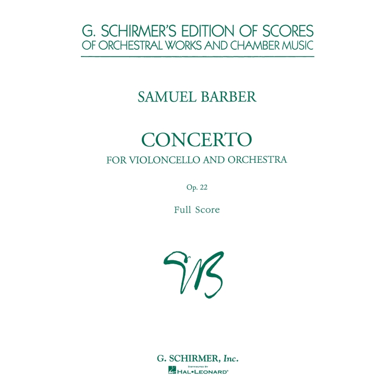 Barber, Samuel - Cello Concerto, Op. 22