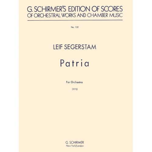 Segerstam, Leif - Patria...
