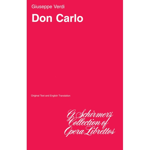 Verdi, Giuseppe - Don Carlo