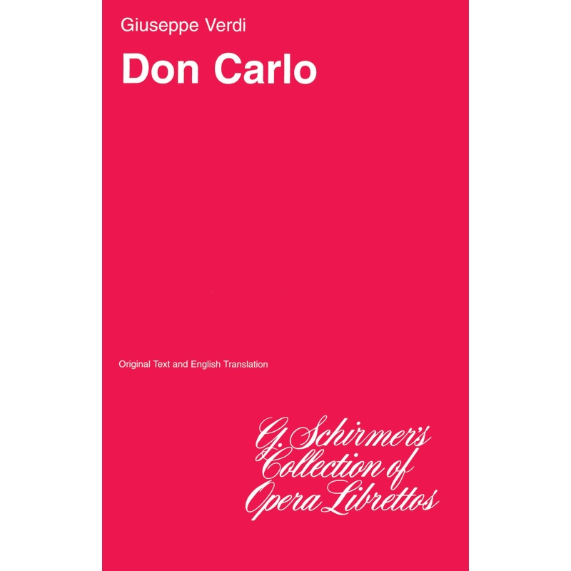 Verdi, Giuseppe - Don Carlo