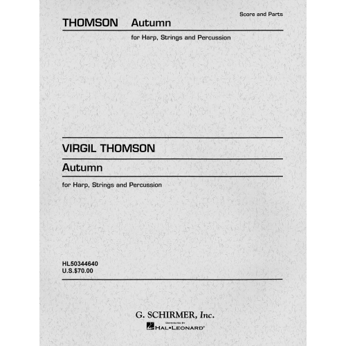 Thomson, Virgil - Autumn