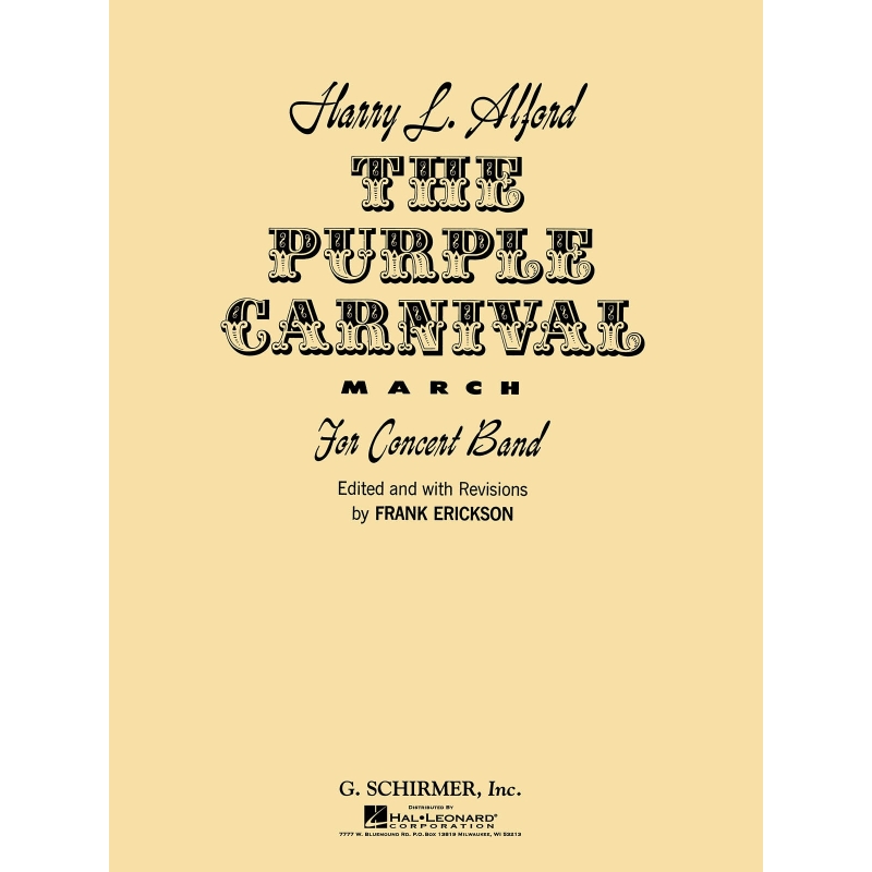 Alford, Harold - The Purple Carnival March
