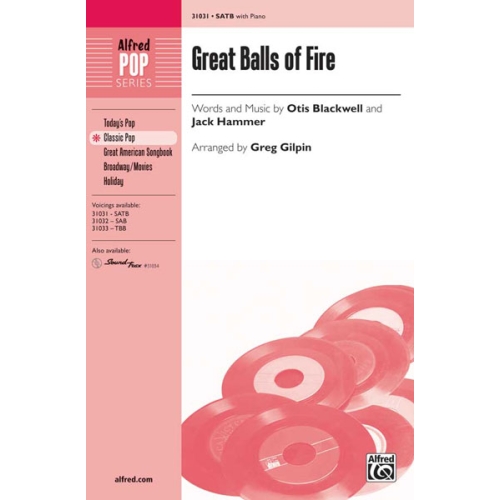 Great Balls Of Fire SATB