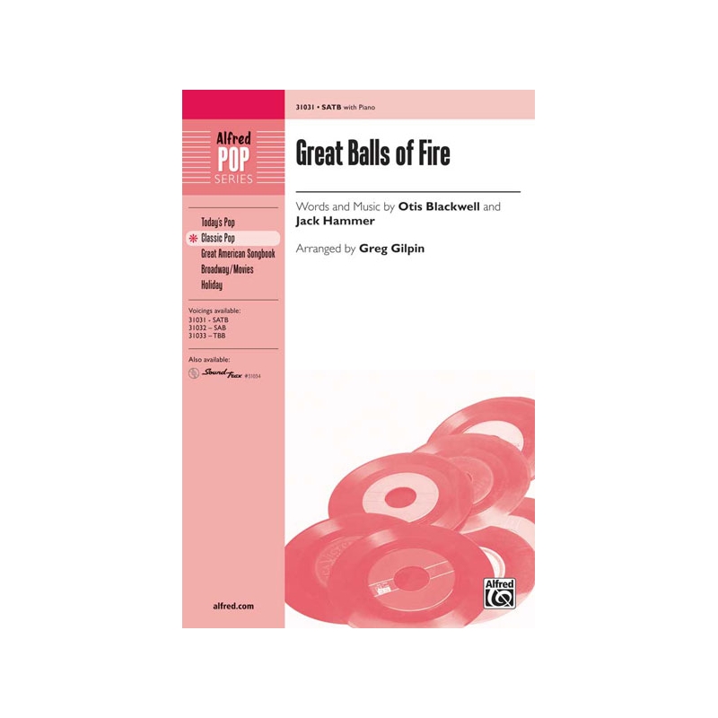 Great Balls Of Fire SATB