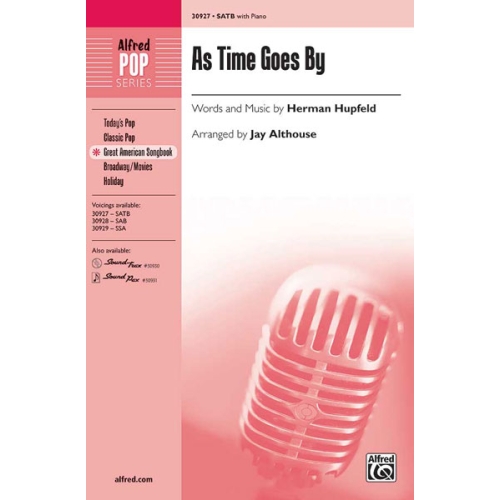 As Time Goes By SATB