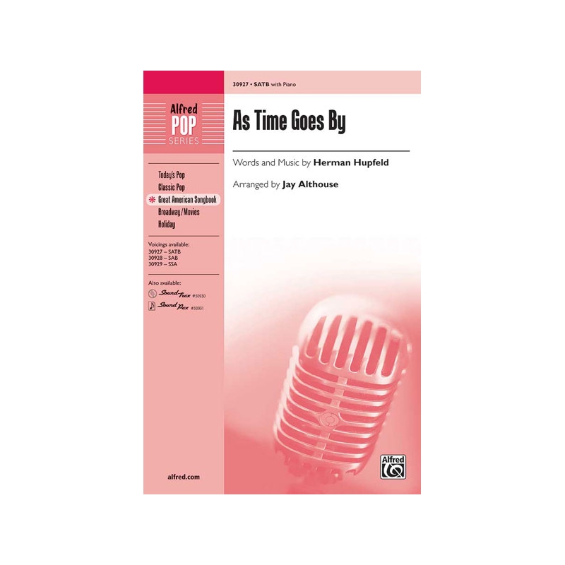 As Time Goes By SATB