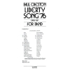 Creston, Paul - Liberty Song '76 Op107 Bd Extra Sc