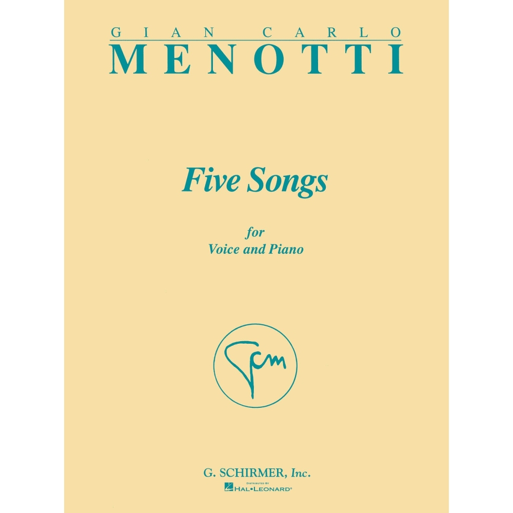 Menotti, Gian Carlo - Five Songs