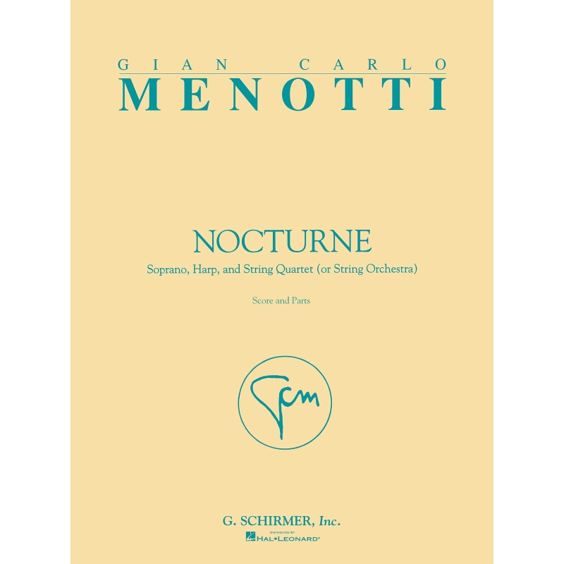 Menotti, Gian Carlo - Nocturne Op. 54, No. 4