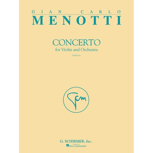 Menotti, Gian Carlo - Concerto
