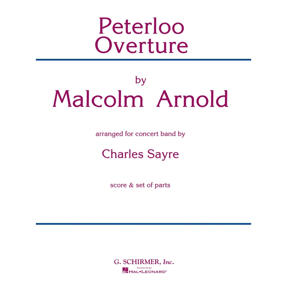 Arnold, Malcolm - Peterloo Overture