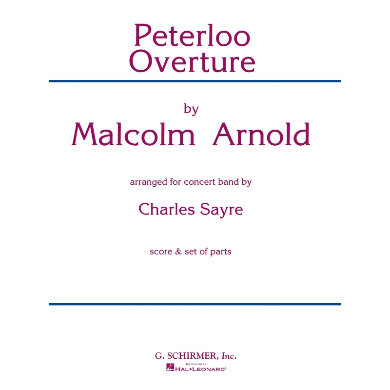 Arnold, Malcolm - Peterloo Overture