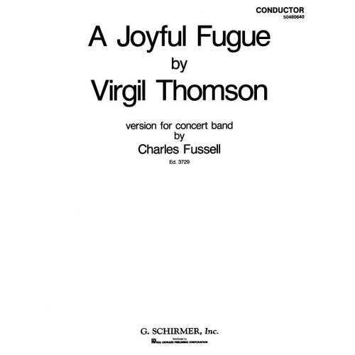 Thomson, Virgil - A Joyful...