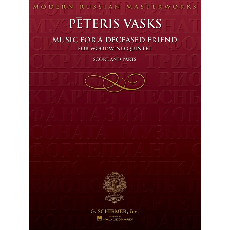 Vasks, Pêteris - Music for a Deceased Friend