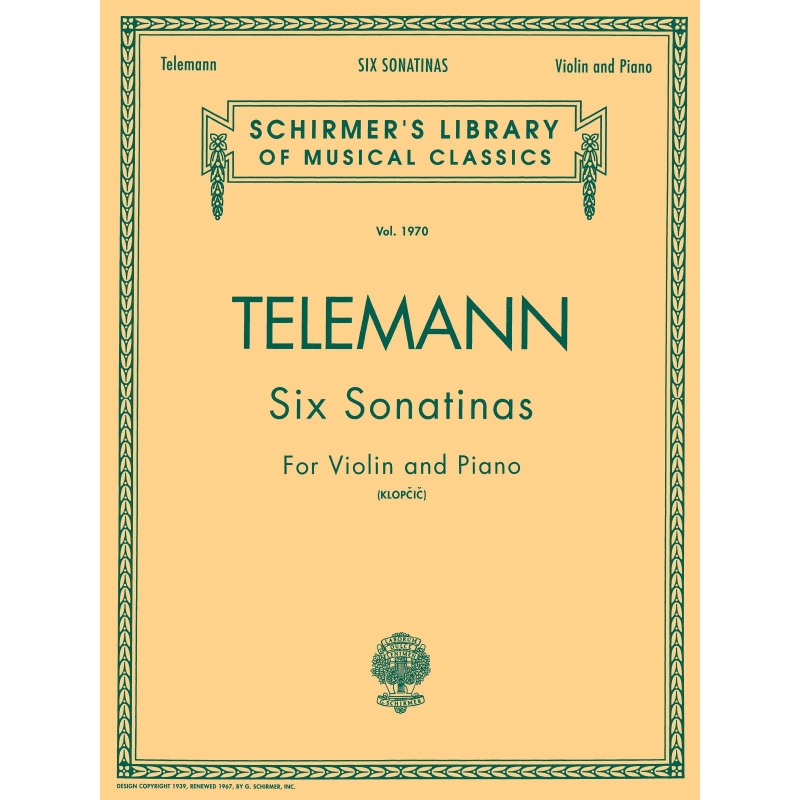 Telemann, Georg Philipp - Six Sonatinas
