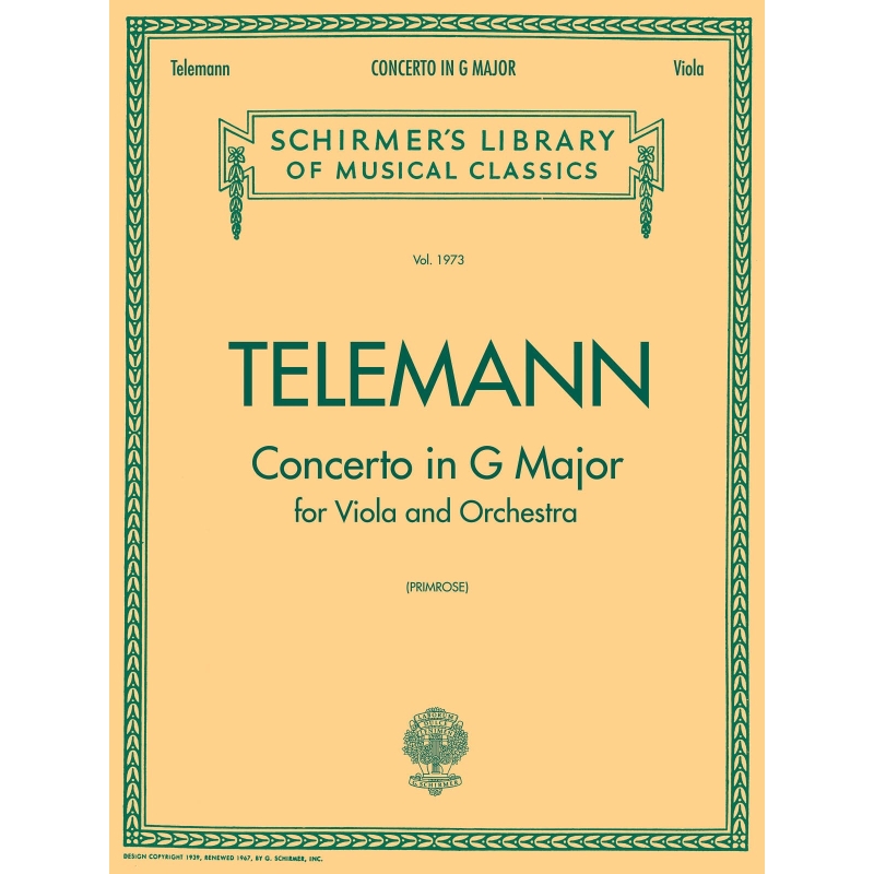 Telemann, Georg Philipp - Concerto in G