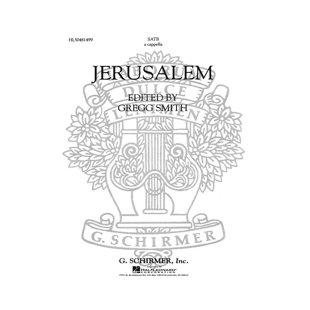 Smith, Gregg - Jerusalem A Cappella For Chorus With Solo Quartet