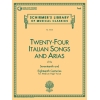 24 Italian Songs & Arias - Medium High Voice