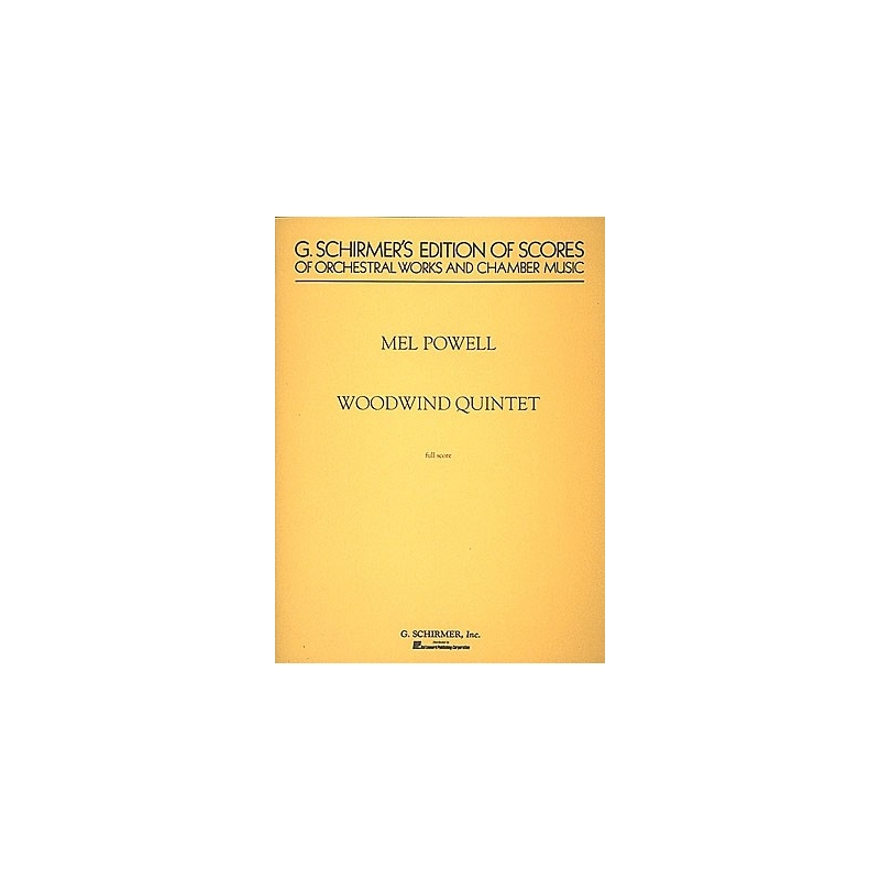 Powell, Mel - Woodwind Quintet
