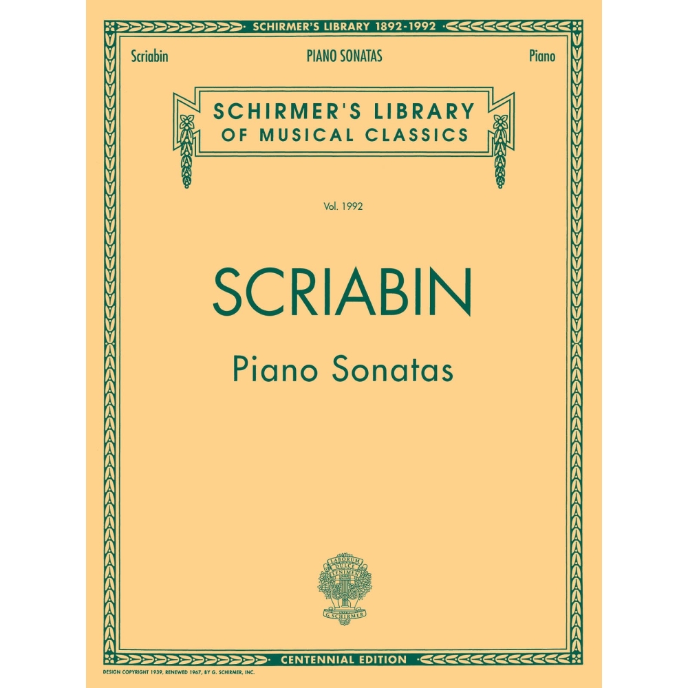 Scriabin, Alexander - Piano Sonatas - Centennial Edition
