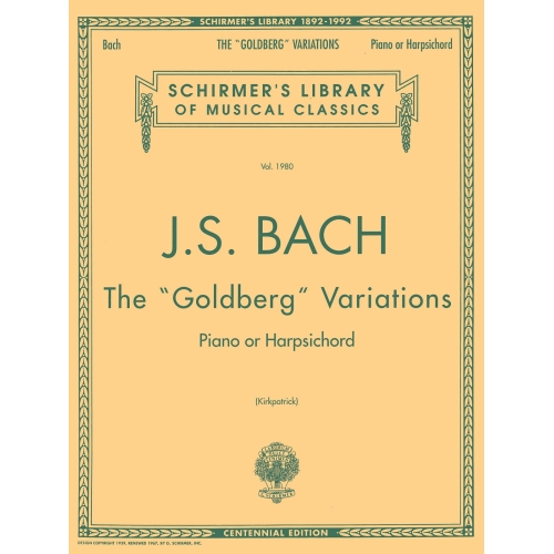 Bach, J.S - Goldberg Variations