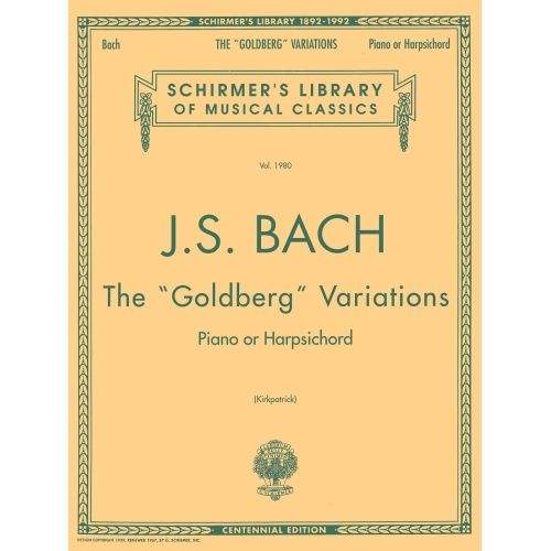 Bach, J.S - Goldberg...