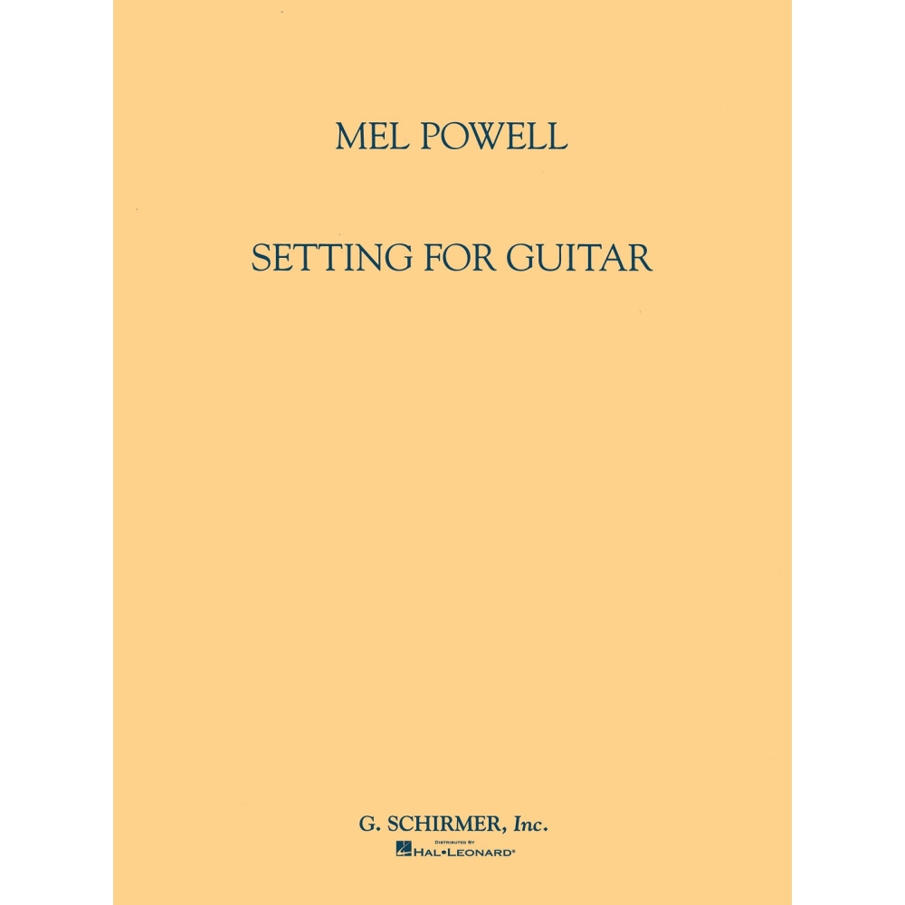 Powell, Mel - Setting for Guitar