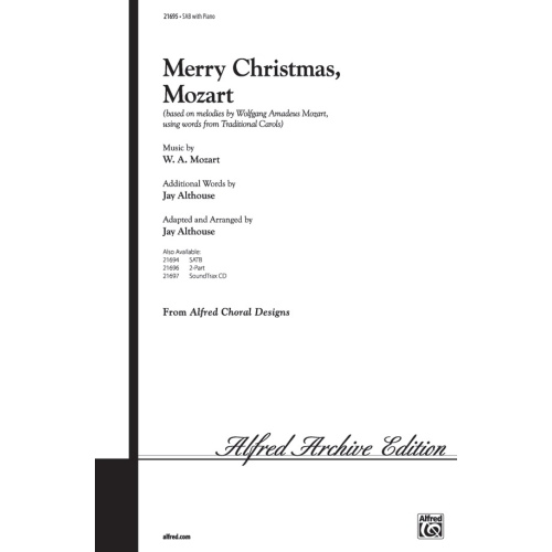Merry Christmas, Mozart SAB