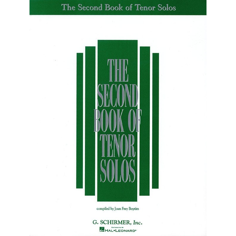 The Second Book of Tenor Solos