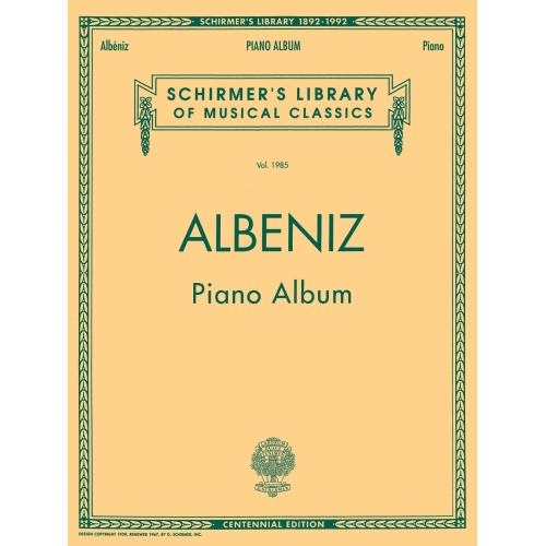 Albéniz, Isaac - Piano Album