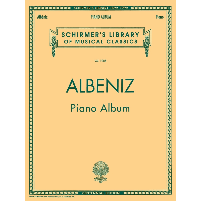 Albéniz, Isaac - Piano Album