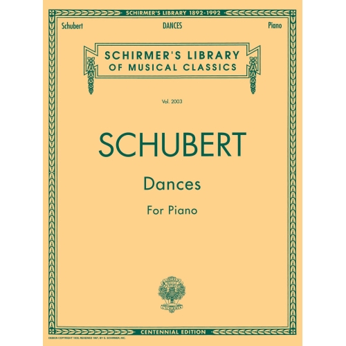Schubert, Franz - Dances...